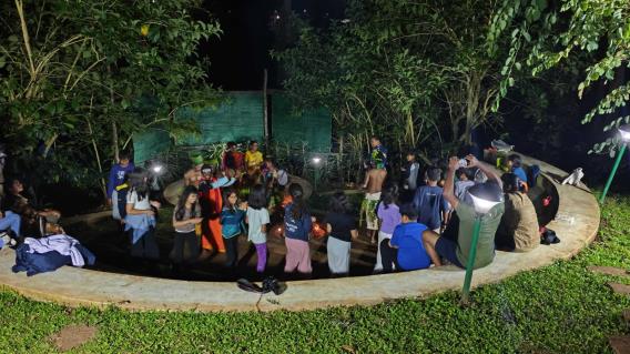 Ecology education — hands-on learning outdoors