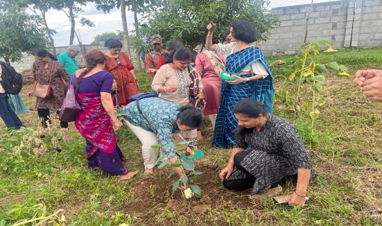 Green skills training for women in Karnataka