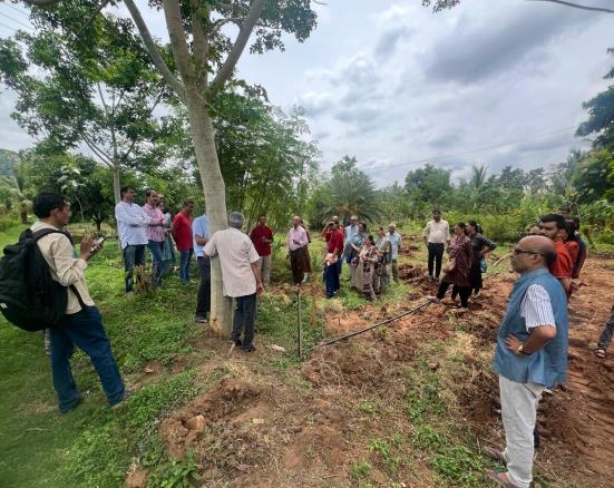 Wildlife conservation work — human-wildlife interface