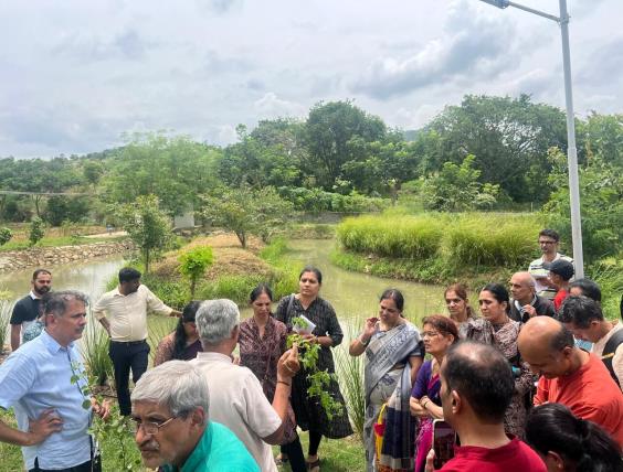 Medicinal plant conservation and community herbal garden work